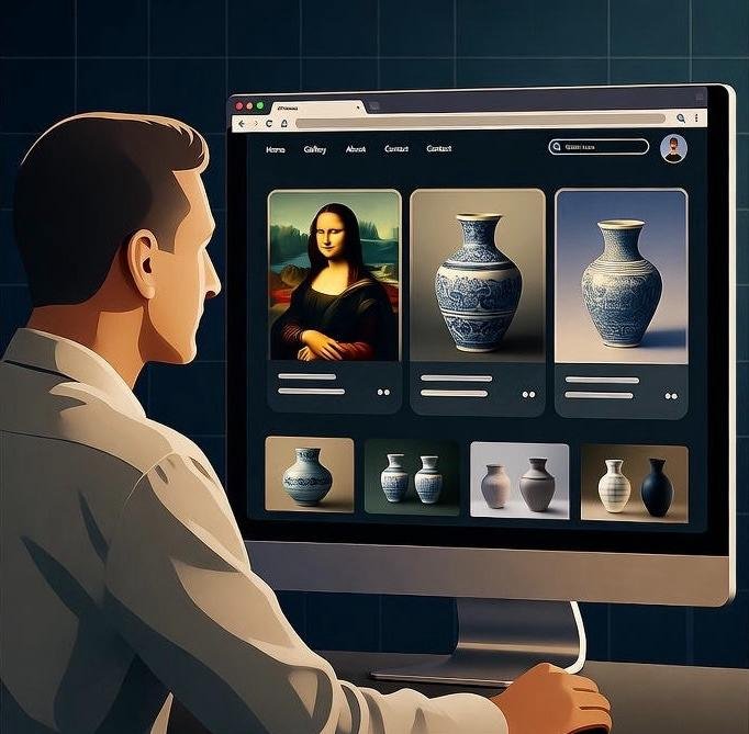 Exclusive Online Art Selling Platform